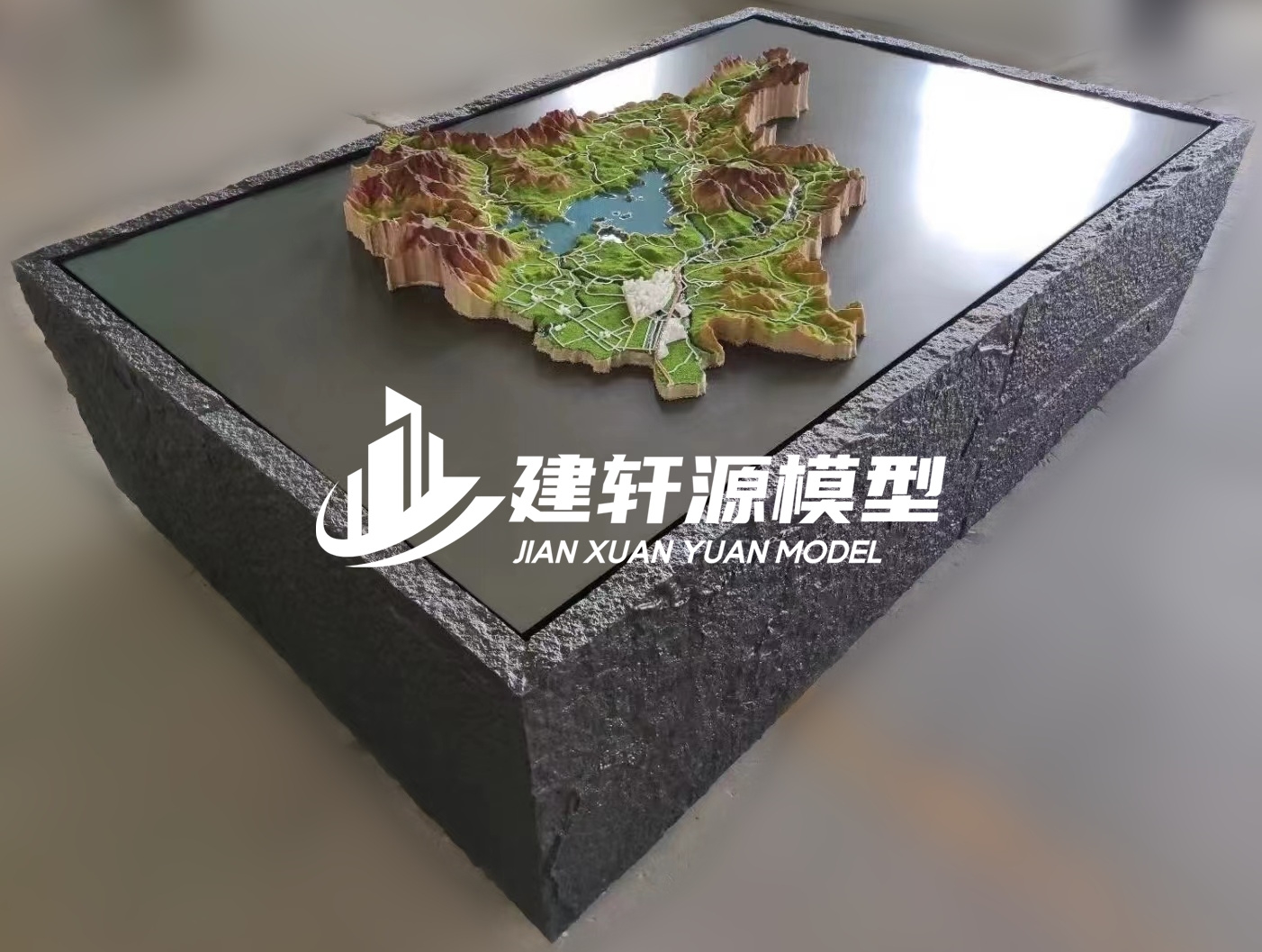 安丘地貌模型制作