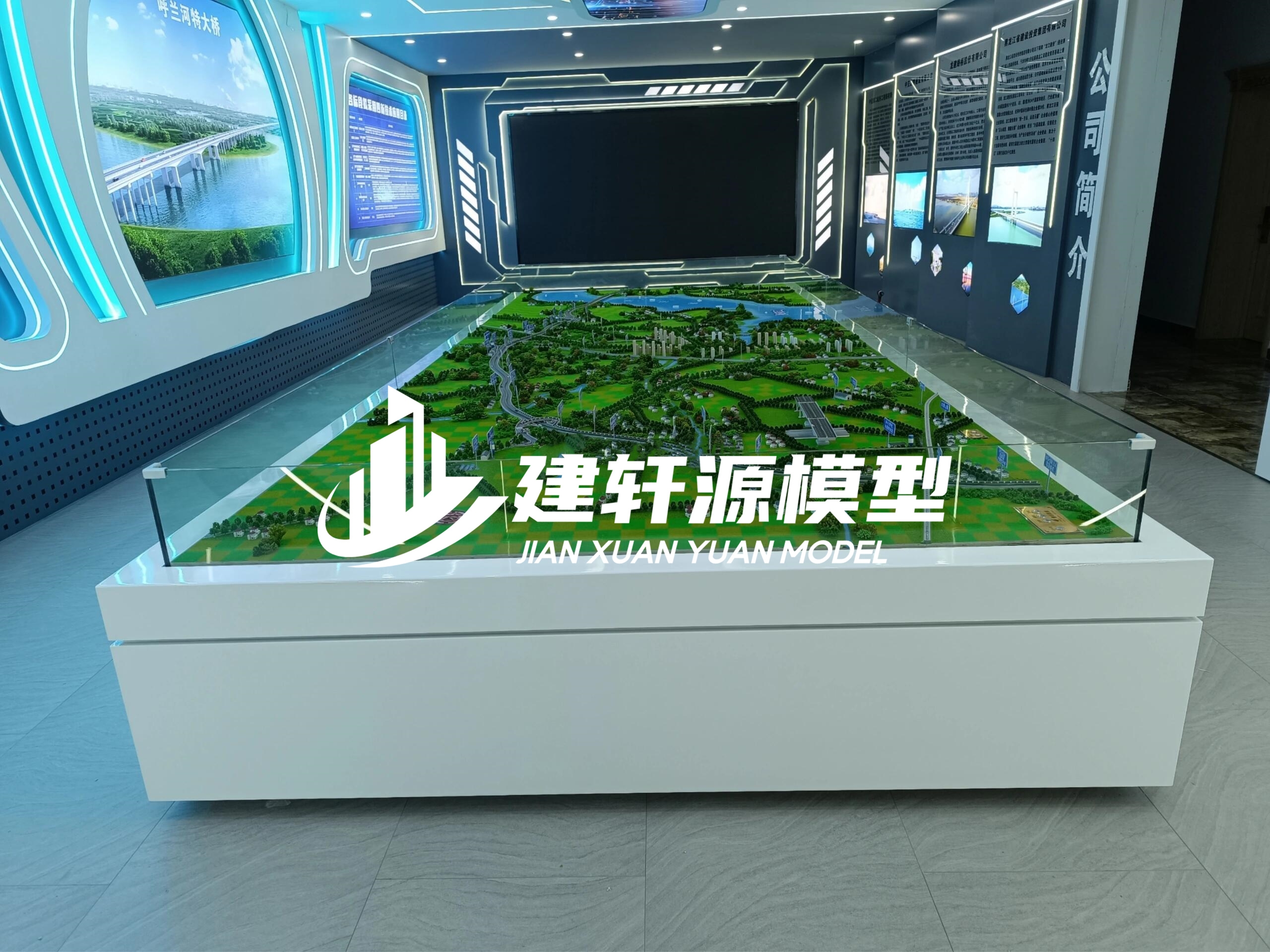 安丘高架桥道路模型设计